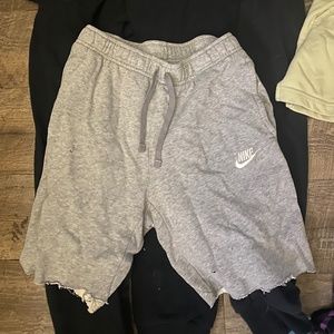 nike ripped shorts